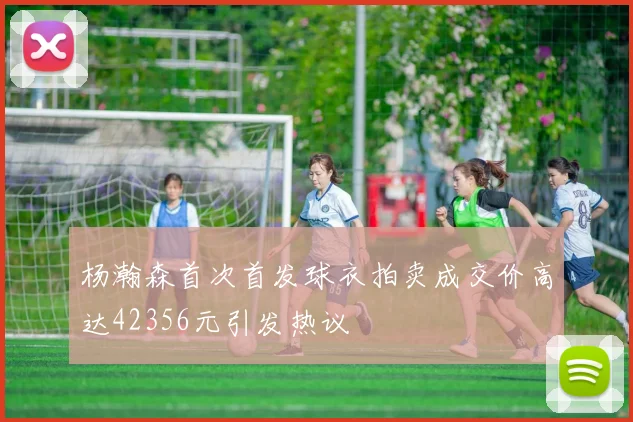 杨瀚森首次首发球衣拍卖成交价高达42356元引发热议