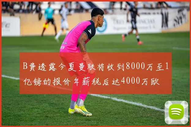 B费透露今夏曼联将收到8000万至1亿镑的报价年薪税后达4000万欧