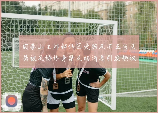 前泰山主帅郝伟因受贿及不正当交易被足协终身禁足的消息引发热议
