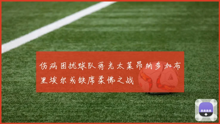 伤病困扰球队蒋光太莱昂纳多加布里埃尔或缺席柔佛之战